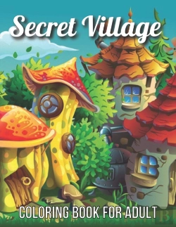 Bertrand.pt - Secret Village Coloring Book For  Adult