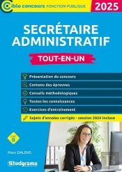 Secretaire Administratif : Catégorie B ; Concours (Édition 2025)