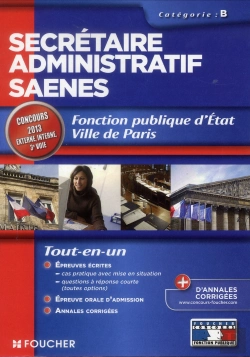 Bertrand.pt - Secretaire Administratif Saenes Categorie B. Fonction Publique D'Etat Concours 2013