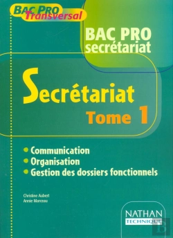 Bertrand.pt - Secretariat T.1 Bac Pro Secretariat ; Livre De L'Eleve ; Edition 2001