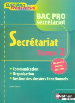 Bertrand.pt - Secrétariat T.2 ; Bpro Sec (Bpt) ; Livre De L'Élève (Édition 2006)