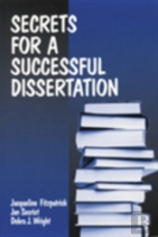Secrets For A Successful Dissertation