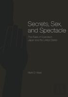 Secrets, Sex, And Spectacle