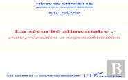 Securite Alimentaire Entre Precaution Et Responsabilisation