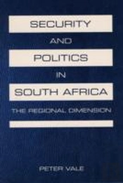 Security And Politics In South Africa