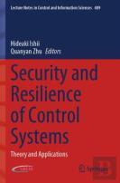 Security And Resilience Of Control Systems