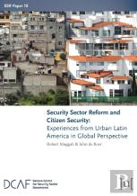 Security Sector Reform And Citizen Security