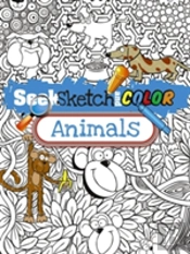 Seek, Sketch And Color -- Animals