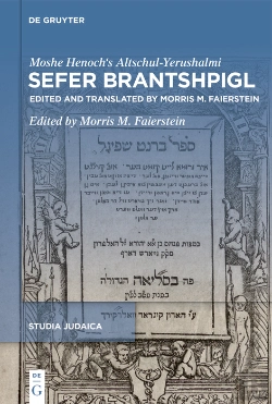 Bertrand.pt - Sefer Brantshpigl