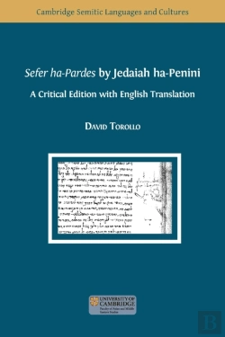 Bertrand.pt - Sefer Ha-Pardes By Jedaiah Ha-Penini