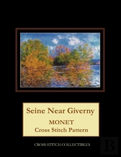 Seine Near Giverny: Monet Cross Stitch P
