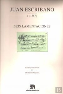 Bertrand.pt - Seis Lamentaciones. Juan Escribano