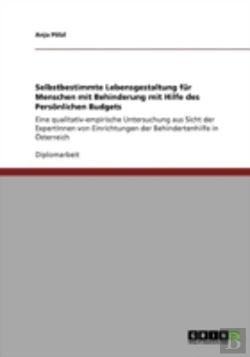Bertrand.pt - Selbstbestimmte Lebensgestaltung Far Menschen Mit Behinderung Mit Hilfe Des Persaã‚Â¶Nlichen Budgets