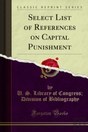 Select List Of References On Capital Punishment