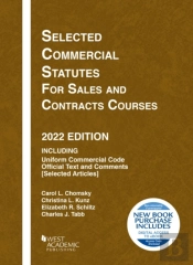 Selected Commercial Statutes For Sales A