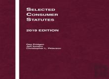 Selected Consumer Statutes, 2019