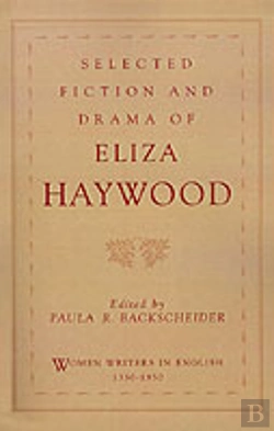 Bertrand.pt - Selected Fiction And Drama Of Eliza Haywood