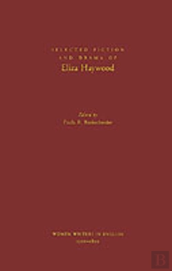 Bertrand.pt - Selected Fiction And Drama Of Eliza Haywood