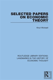 Selected Papers On Economic Theory