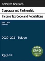 Selected Sections Corporate And Partnership Income Tax Code And Regulations, 2020-2021