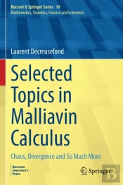 Selected Topics In Malliavin Calculus
