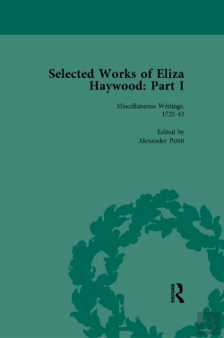 Bertrand.pt - Selected Works Of Eliza Haywood, Part I Vol 1