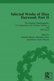 Selected Works Of Eliza Haywood, Part Ii Vol 1