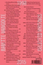 Selected Writings, 1998â€“2015