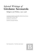 Selected Writings Of Girolamo Savonarola