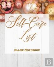 Self-Care List - Blank Notebook - Write It Down - Pastel Rose Gold Pink - Abstract Modern Contemporary Unique Design