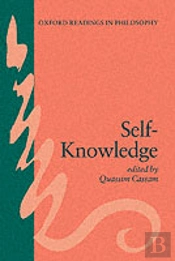 Self-Knowledge
