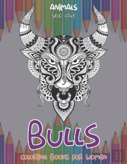 Bertrand.pt - Self Love Coloring Books For Women - Animals - Bulls