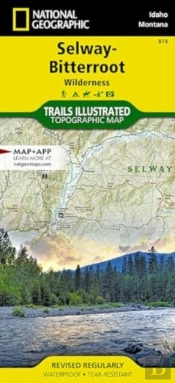 Selway-Bitteroot Wilderness Map