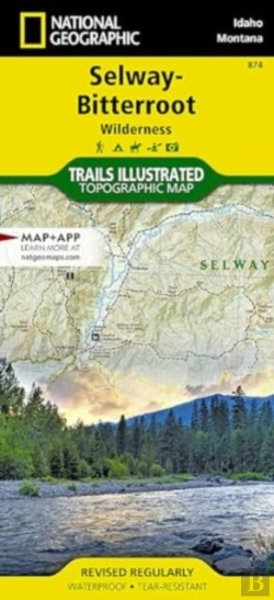 Bertrand.pt - Selway-Bitteroot Wilderness Map