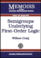 Semigroups Underlying First-Order Logic
