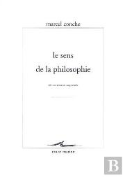 Sens De La Philosophie (Le)