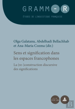 Bertrand.pt - Sens Et Signification Dans Les Espaces Francophones