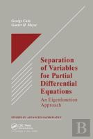 Separation Of Variables For Partial Differential Equations