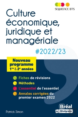 Bertrand.pt - Séquence Bts : Culture Économique, Juridique Et Managériale ; 1re Et 2e Années