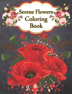 Bertrand.pt - Serene Flowers Coloring Book