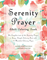 Serenity Prayer Adult Coloring Book