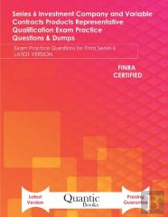 Series 6 Investment Company And Variable Contracts Products Representative Qualification Exam Practice Questions & Dumps