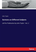 Sermons On Different Subjects