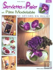 Serviette En Papier Et Pate Modelable Decoree