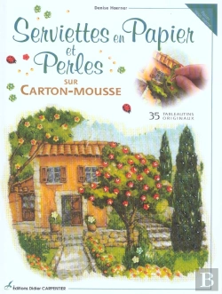 Bertrand.pt - Serviettes En Papier Et Perles Sur Carton-Mousse
