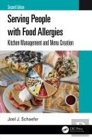 Serving People With Food Allergies