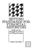 Setting Standards For Financial Reporting