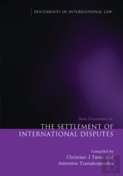 Settlement Of International Disputes