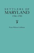 Settlers Of Maryland, 1766-1783