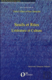 Seuils Et Rites ; Littérature Et Culture